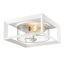 Golden 2073-OFM NWT-SD - Golden Lighting Smyth 2-light Outdoor Ceiling in Natural White